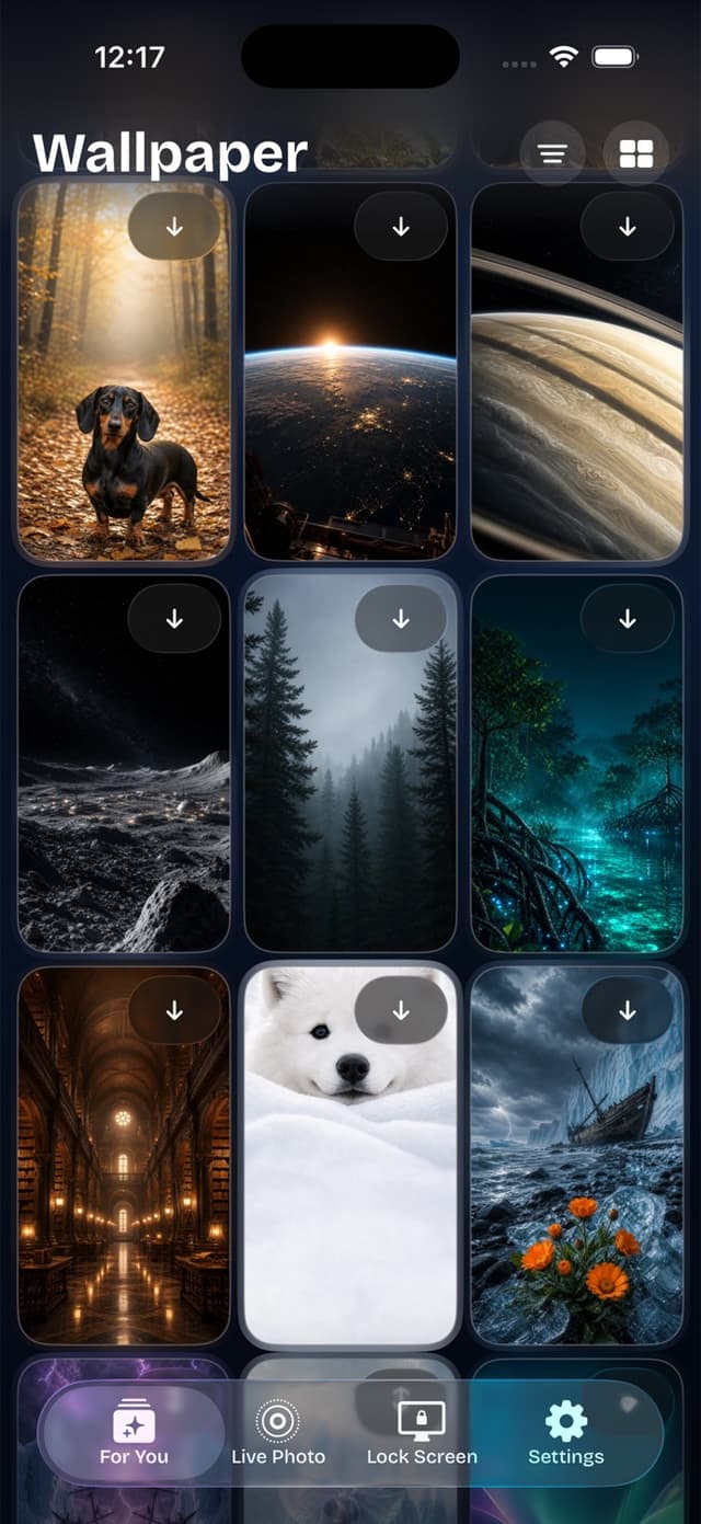 2Live feed — animals, forests and space 4K wallpapers