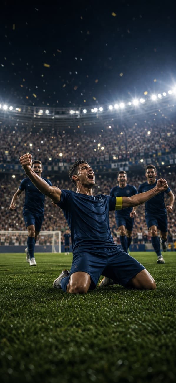 Captain celebration
