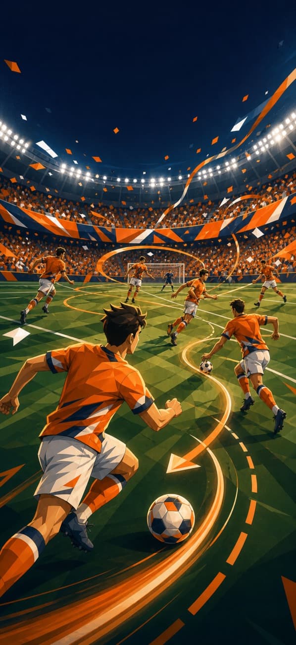 Total-football inspired wallpaper