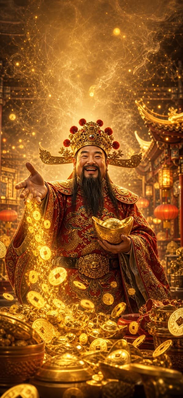 Caishen, god of wealth