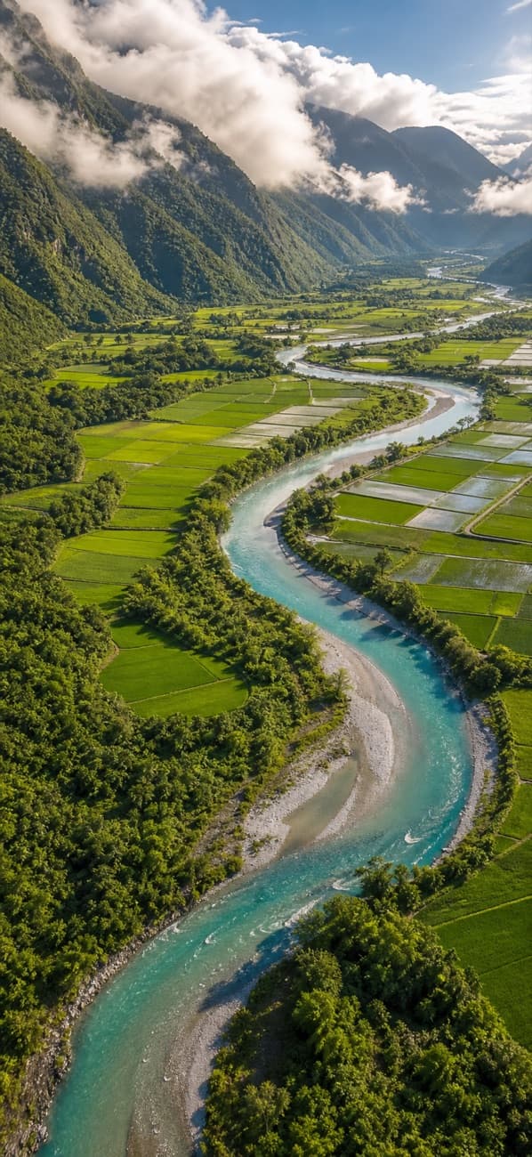 Hualien East Rift Valley river