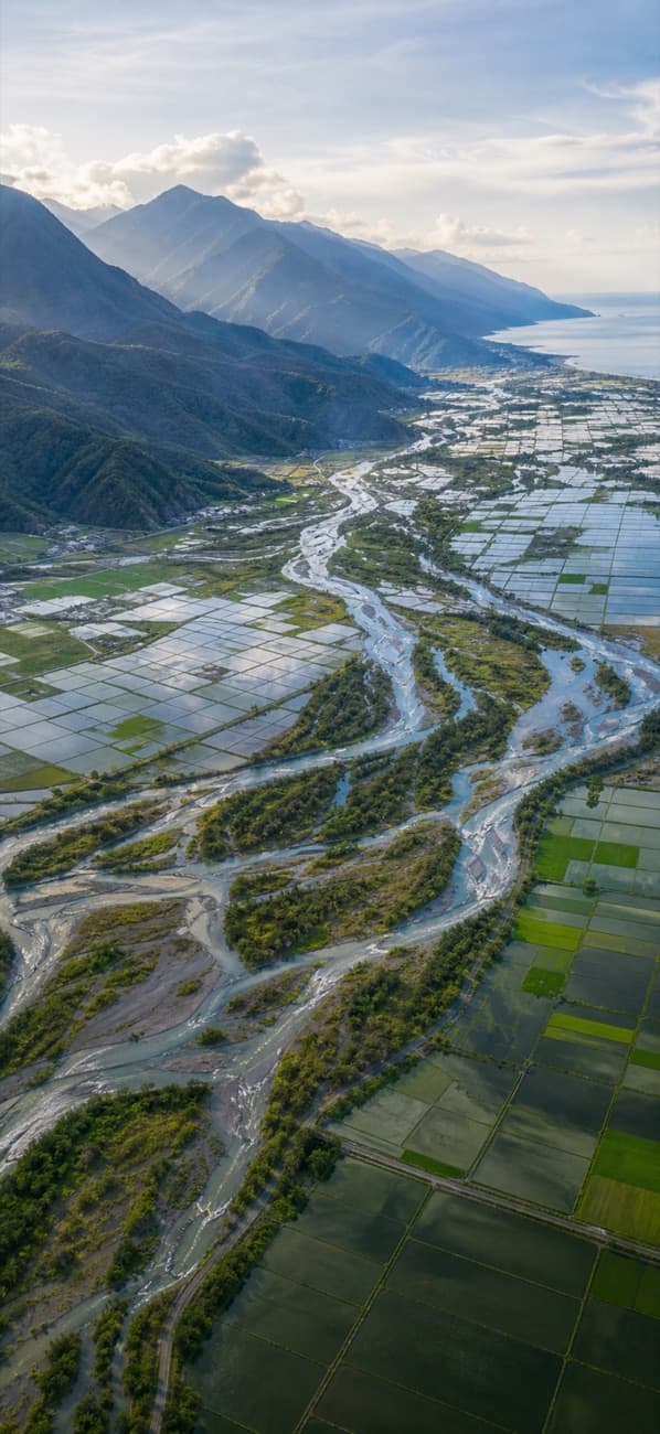 Yilan Lanyang plain spring paddies